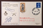 1972 Gurkha Trooping Flights Hong Kong Nepal Flown Bristol Britannia Cover