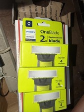 New Philips Norelco OneBlade 2X Replacement Blades QP220/80