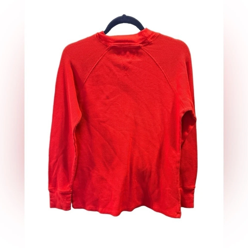 Camisa Tommy Hilfiger Juvenil Roja Larga Texturizada Manga Larga Talla XL Foto 2 de 4