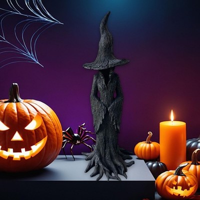 Halloween Hexe Statue Halloween Party Deko für Indoor Party Schlafzimmer