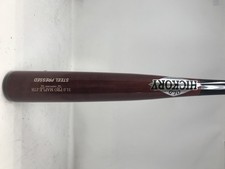 New Other Old Hickory J7H Custom Steel Press Maple Wood Bat 33.5" Chct/Blk