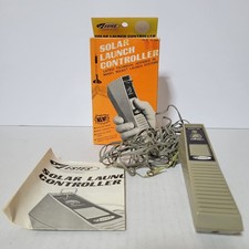 Vintage Estes Rocket Solar Launch Controller With Box NO KEY PARTS ONLY FS-10