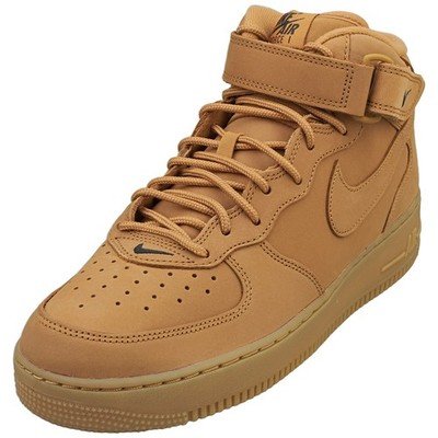 Nike AIR FORCE 1 MID 07 PRM QS Herren Fashion Sneaker in Beige - 41 EU