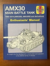 AMX30 MBT Book Manual (AMX30B, AMX30B2) & Dervatives, 1960 to 2019 VG HB