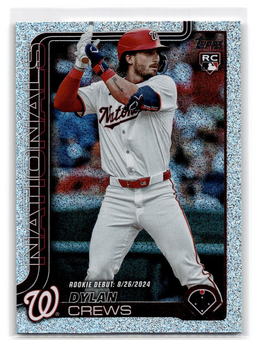 2025 Topps Update Sandglitter Dylan Crews RC Washington Nationals #US223