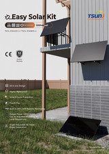 Plug-in 400W GROUND WALL FENCE Solar Kit G98 FREE POST+RETURNS*