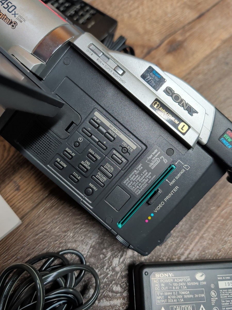 Sony Handycam DCR-TRV820 Digital-8 Camcorder for sale online | eBay