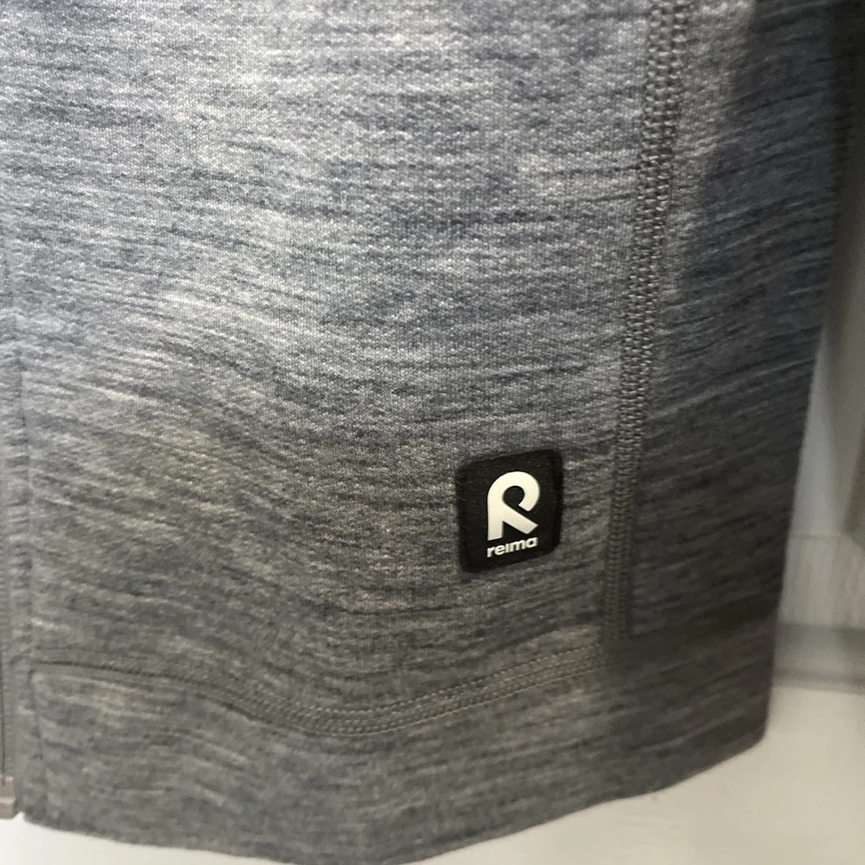 Reima Girl’s Merino Wool Blend Long Sleeve Zip Sweater Finland 140 Cm Sz 10 NWOT - Image 4 of 4