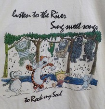 Grateful Dead Calvin Hobbes Parking Lot  T-shirt XL