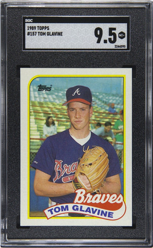1989 Topps Tom Glavine #157 card