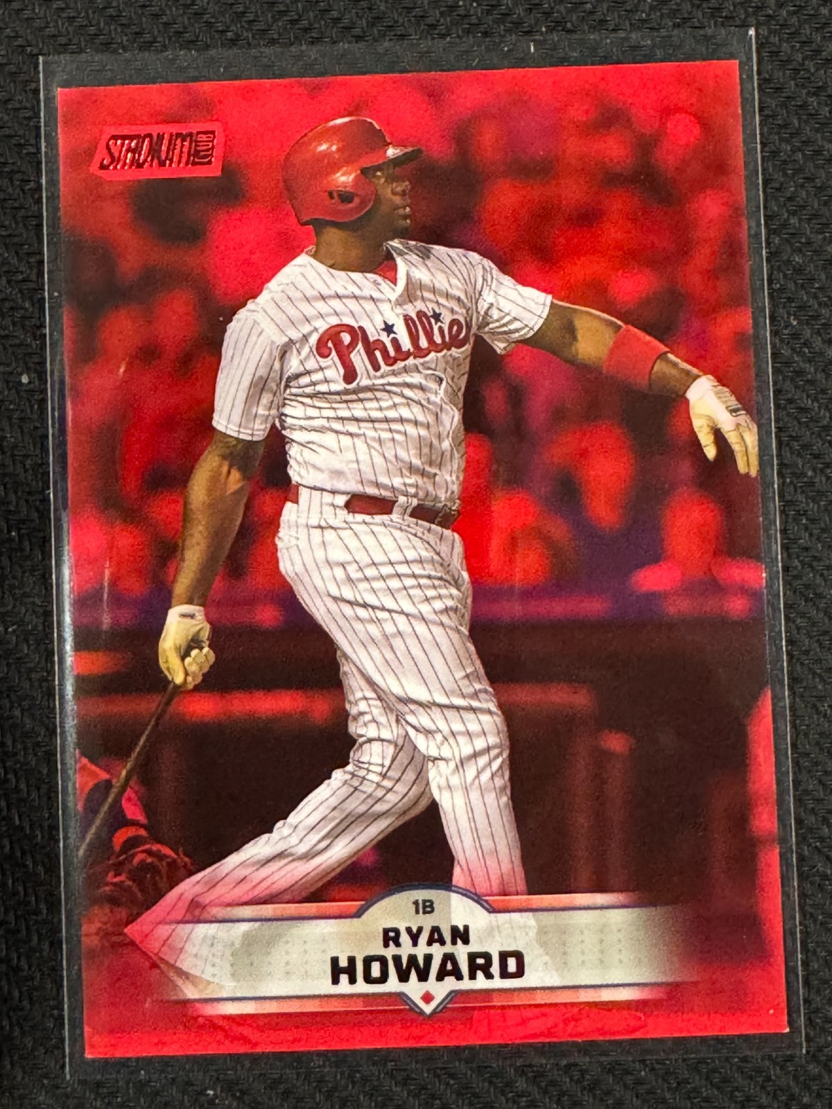 2025 Topps Stadium Club Ryan Howard #148 Red Foil Philadelphia Phillies