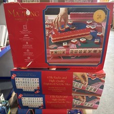 Deluxe Acrylic HORSE LUNAR YEAR Edition Mahjo...