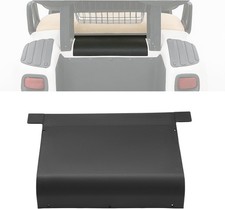 Panel trasero compatible con EZGO 1994-2013, cubierta negra PP