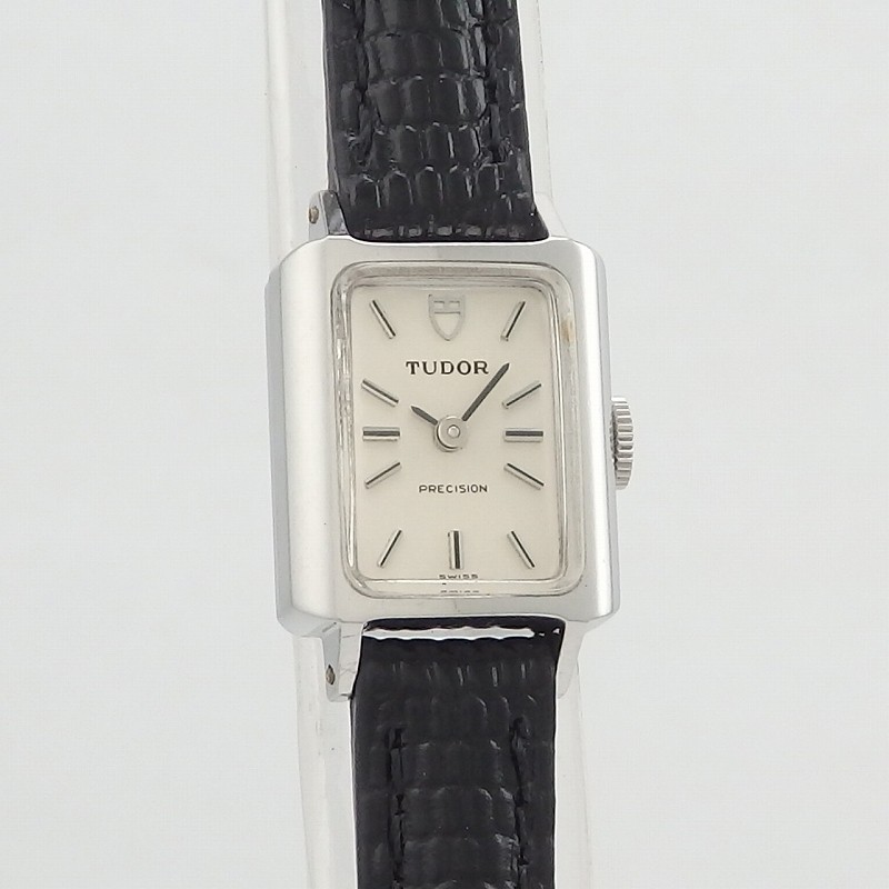 Tudor Precision Silver Square Dial Watch TO213057 Ref 10102