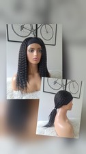Two Brand New Head Band Wigs In Natural Black Colour