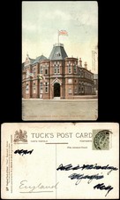 Postcard Sandown Carnegie Free Library 1914