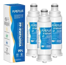 3 PUREPLUS DA97-17376B Replacement for Samsung HAF-QIN, HAF-QIN/EXP, DA97-08006C