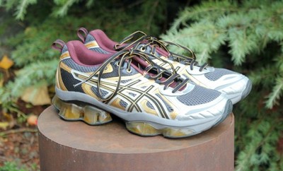 ASICS Gel Quantum Kinetic Carbon Pure Gold 1203A270-021 Men's 10 Shoes