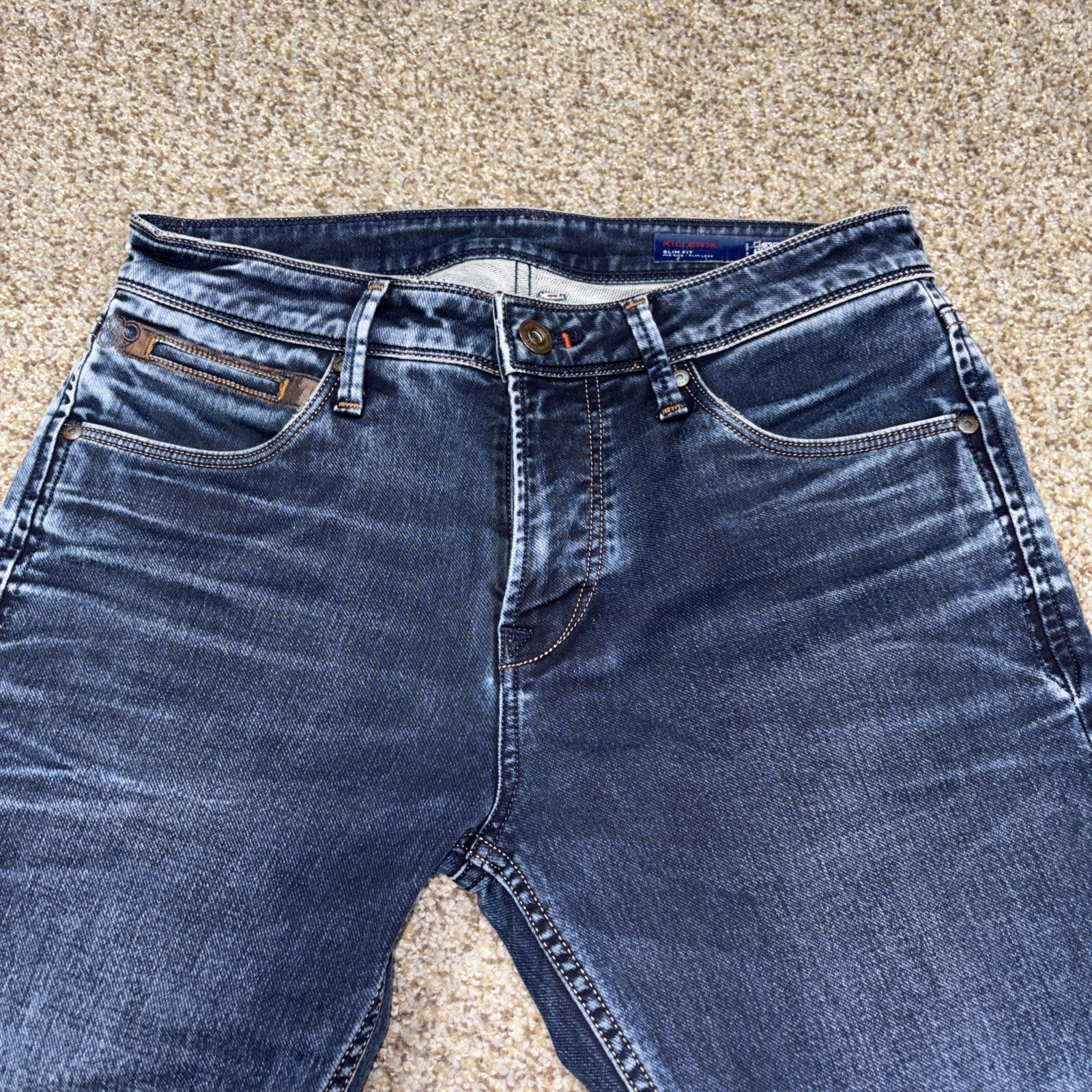 Killer Slim Fit Jeans Men 32 Blue Denim Fits 30 X 29 - View 2