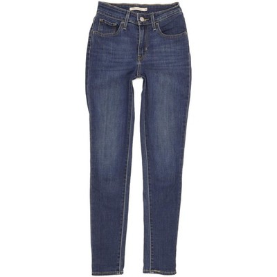 Levi's 721  Damen Blau Skinny Slim Stretch Jeans W25 L29 (105508)