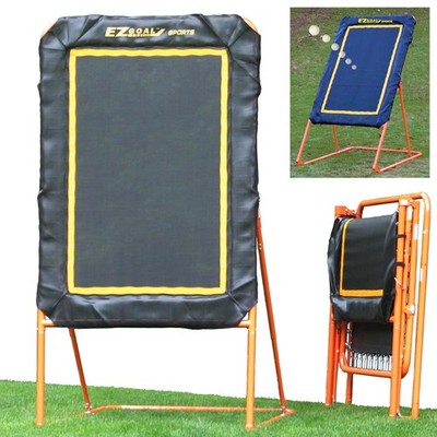 EGDE MOTION ハーネス&ジョック L-XL セット Orange EZGoal EZ Goal Professional Folding Lacrosse Throwback Rebounder