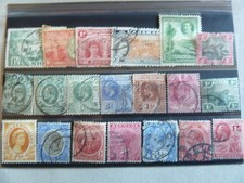 ENGLISCHE KOLONIEN KONVOLUT ALTE BRIEFMARKEN