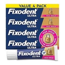 Fixodent Ultra Max Hold Denture Adhesive Crea...