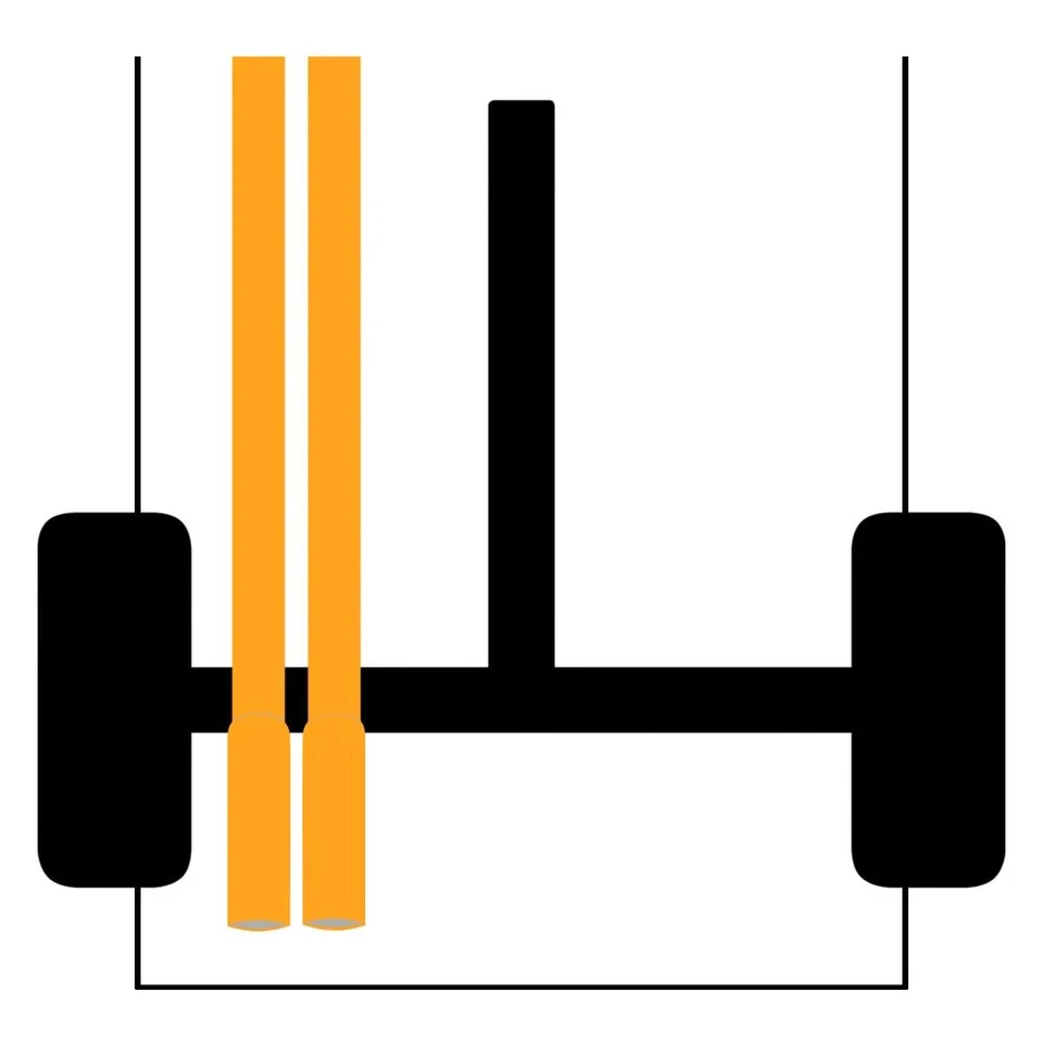 For Volkswagen Rabbit 06-09 Exhaust System Touring Series Stainless Steel - Image 3 of 4