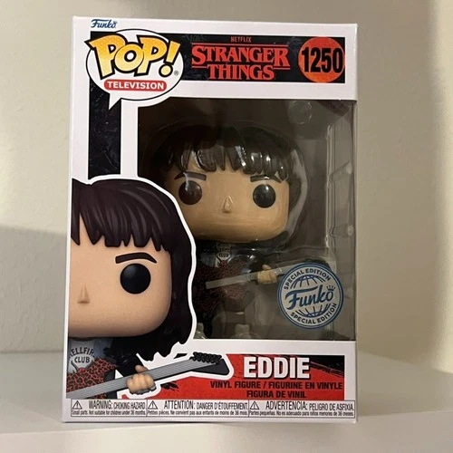 Funko Pop! Stranger Things Season 4: Eddie #1250 Target Exclusive Vinyl Figure