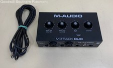 M-Audio M-Track Duo USB Audio Interface - Tes...