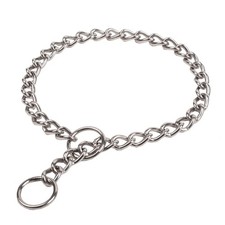 "SGODA Chain Dog Training Choke Collar, 26 in, 4 mm"
