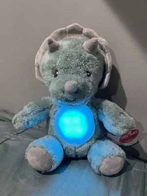 Dream Gro Lights And Lullaby Soother Dinosaur Green Baby Plush Toy Sleep