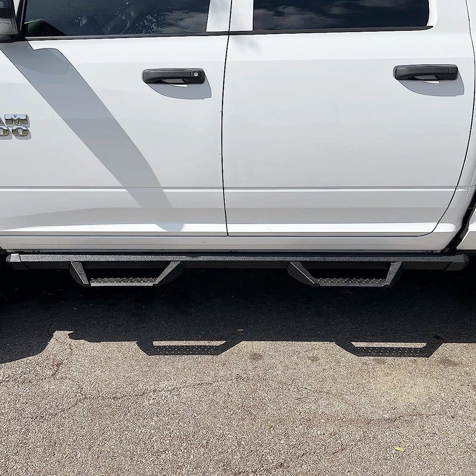 Drop Step for 09-18 Ram 1500/10-26 Ram 2500 3500 Crew Cab 4" Running Boards Foto 3 de 4