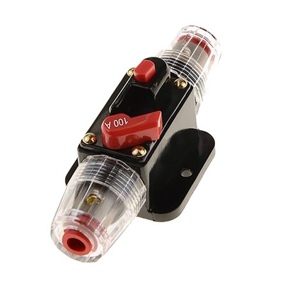1pc 100A AMP Auto Stamm Boot Circuit Breaker Halter für System Schutz
