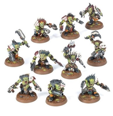 Warhammer 40k Kill Team Exodite Ork Beast Snagga Boyz / Viechjäga