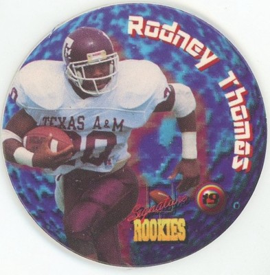 1995 Signature Rookies Sports Stackers Rodney Thomas Rookie Pog RC #19