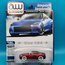 AUTO WORLD IMPORT LEGENDS PREMIUM R3 VERSION A 2023 NISSAN Z ULTRA RED CHASE   