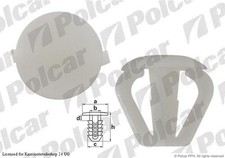 Gummi Türlochstopfen Abdeckung Kappe für Skoda Citigo NF1 E-Citigo NE1 ab 10->