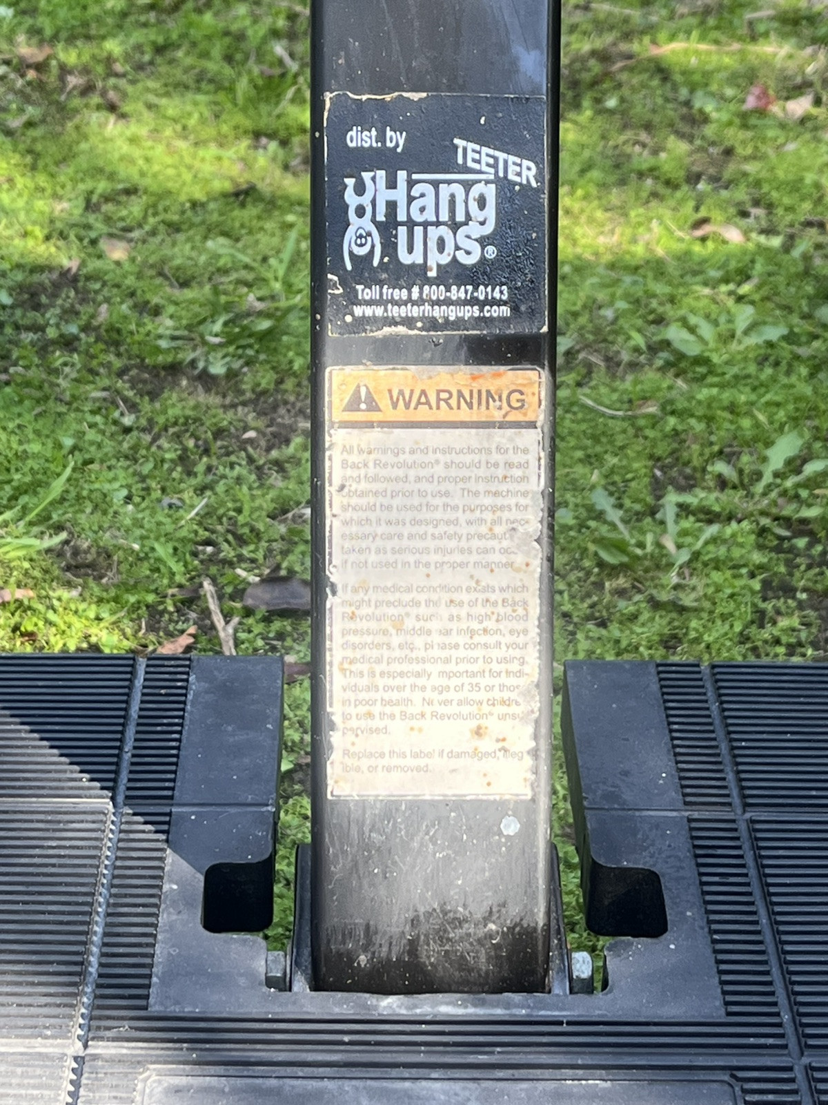 Teeter HangUps Heavy Duty Compact Spinal Decompression Inversion table