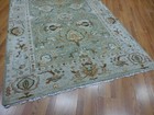 Turkish Oushak Rug, Modern Multicolored Handmade Bohemian Rug 6x9 Ft — photo 10