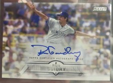 2025 TOPPS STADIUM CLUB RON GUIDRY ON CARD AUTO AUTOGRAPH #SCBA-RG
