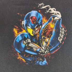 Mega Man  T-SHIRT Black size 3xl Gamer Nes