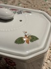 vintage Lourioux Le Faune museum of modern art floral dish with lid floral motif — photo 5
