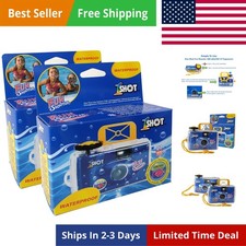 Waterproof Disposable Camera - 35mm Underwater - 27 Exposures - ASA/ Color Fi...