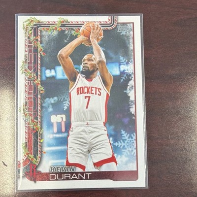 Darius Days Rockets Card 2025-26 Topps Holiday Kevin Durant Houston Rockets #H125 Basketball ...