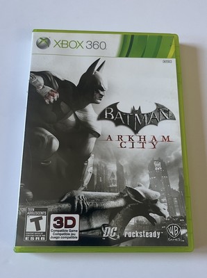 Batman Arkham City 2012 Microsoft Xbox 360 Complete W/ Manual Works