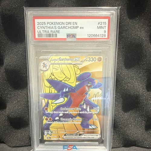 Cynthia's Garchomp ex graded PSA 9 for sale on eBay