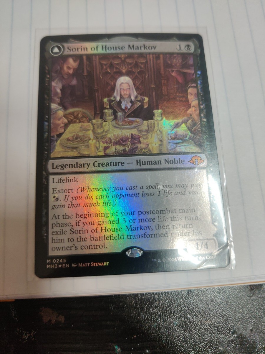 Sorin of House Markov Modern Horizons 3 Foil for sale online | eBay