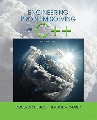 Engineering Problem Solving With C++ by Delores Etter (English) Paperback Book