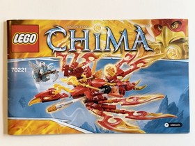 Lego Legends of Chima - 70221 Flinx's Ultimate Phoenix -  100% Complete